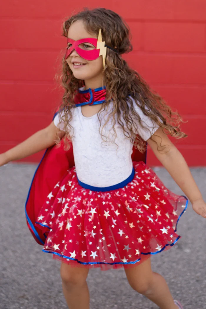 Super Hero Tutú, capa y máscara · Great Pretenders