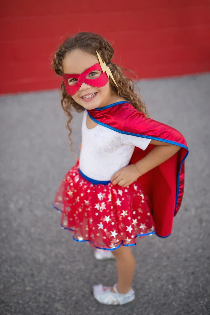 Super Hero Tutú, capa y máscara · Great Pretenders