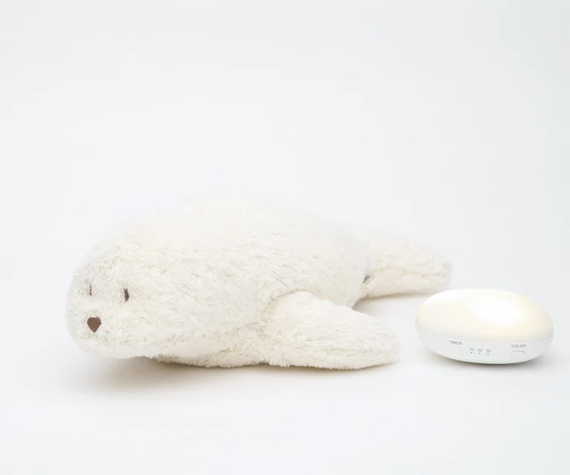 Peluche Luz - Sonido Seal Orgánico Moonie 2.0 Polar