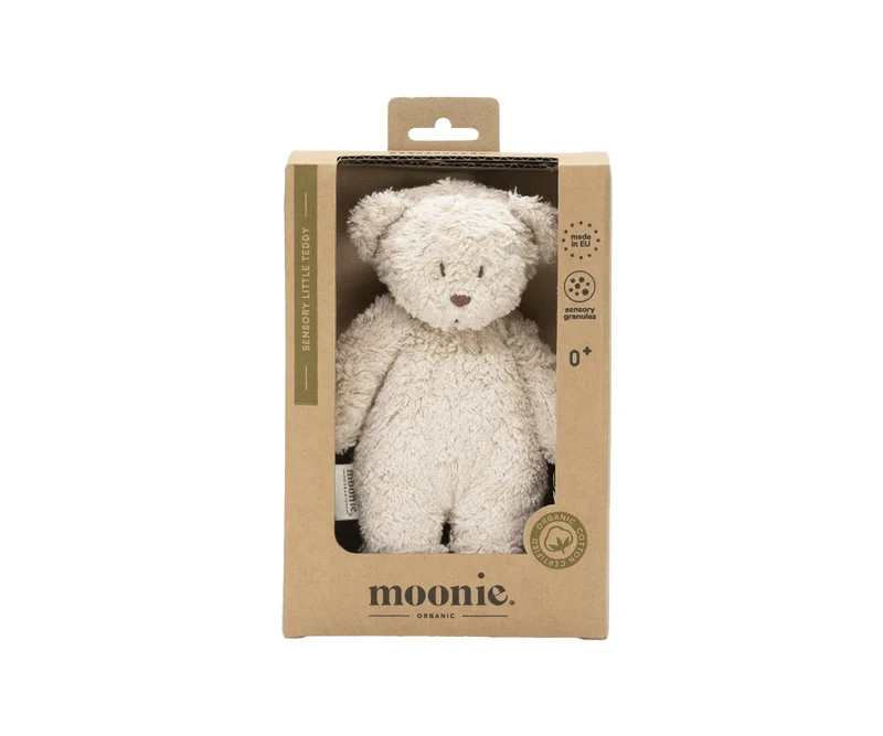 Peluche sensorial oso pequeño Moonie Sand