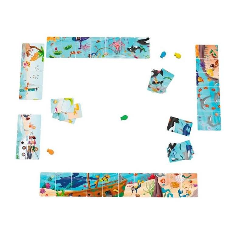 Velocipuzzle - Juego de mesa - Haba - 2-4 jugadores - 4+ años - 5 min