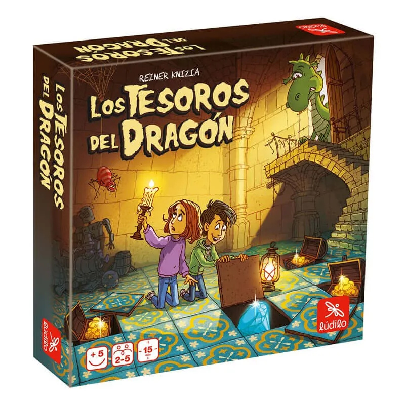 Los Tesoros del Dragon - Juego de mesa - Ludilo - 2-5 jugadores - 5+ años - 15 min