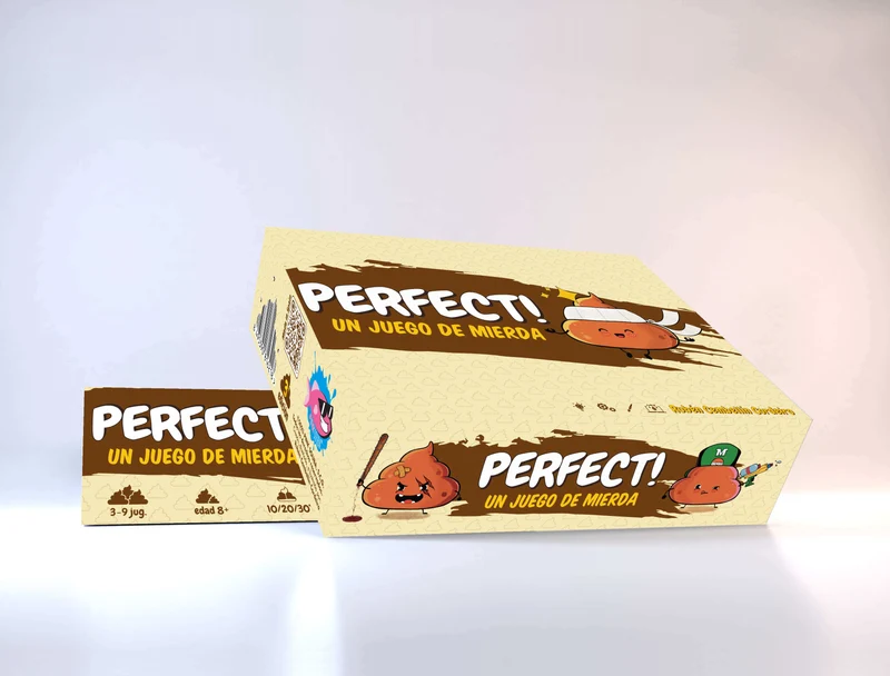 Perfect! Un juego de mierda - Juego de mesa - Tranjis - 3-9 jugadores - 8+ años - 10-30 min