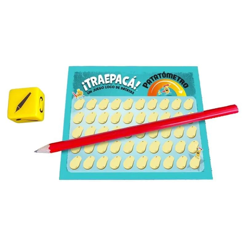 ¡TRAEPACÁ! - Juego de mesa - Mercurio - 3-8 jugadores - 8+ años - 10 min