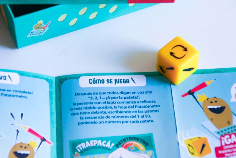 ¡TRAEPACÁ! - Juego de mesa - Mercurio - 3-8 jugadores - 8+ años - 10 min