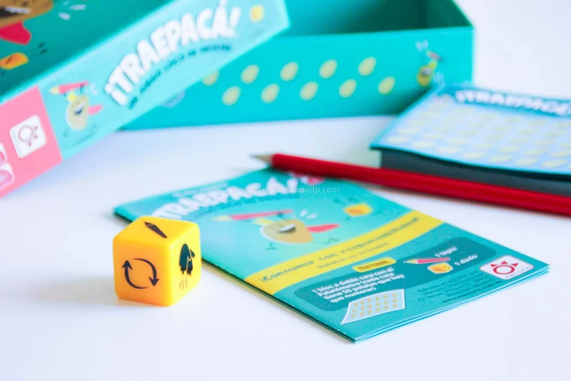¡TRAEPACÁ! - Juego de mesa - Mercurio - 3-8 jugadores - 8+ años - 10 min