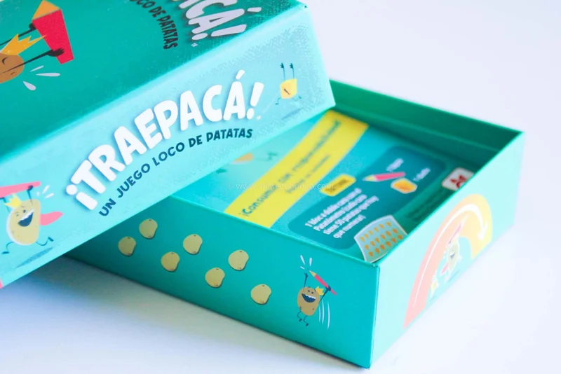 ¡TRAEPACÁ! - Juego de mesa - Mercurio - 3-8 jugadores - 8+ años - 10 min