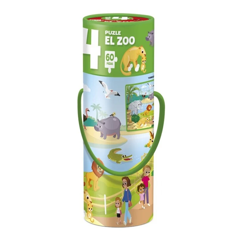 PUZLE NIVEL 4 - EL ZOO 60 pcs +6 años