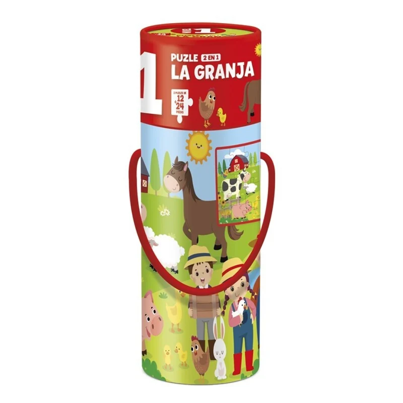 PUZLE NIVEL 1 - LA GRANJA +3 años