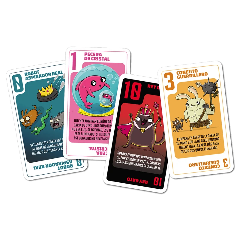 Power Hungry Pets - Juego de mesa - Exploding Kittens - 2-6 jugadores - 7+ años - 15 min