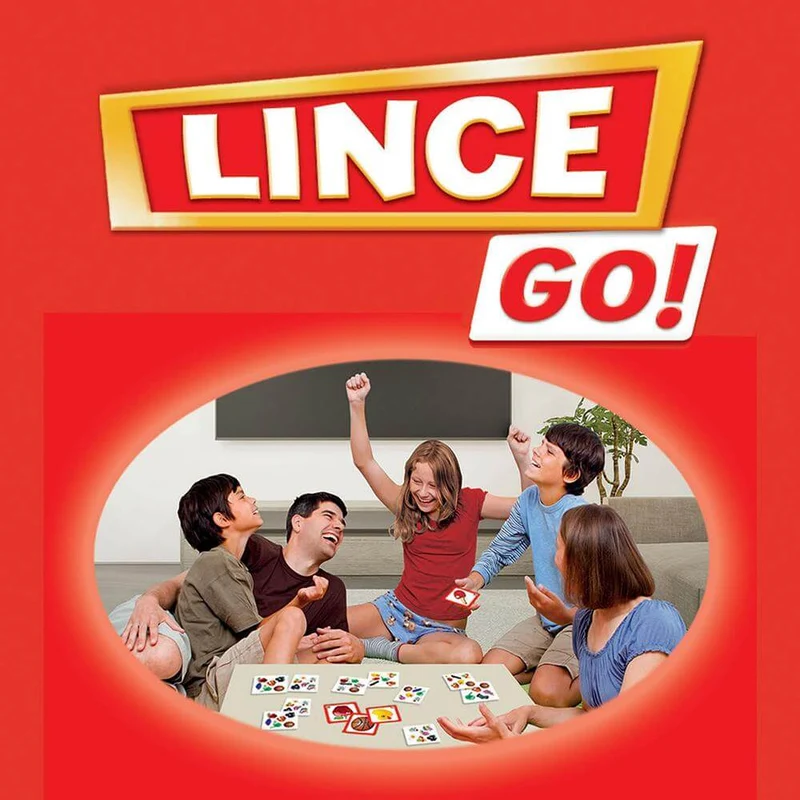 Lince Go ! - Juego de mesa - Educa - 2-8 jugadores - 4+ años