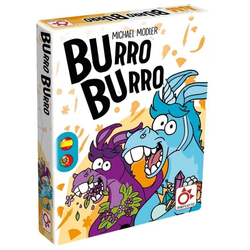 Burro Burro - Juego de mesa - Mercurio - 2-5 jugadores - 8+ años - 20 min