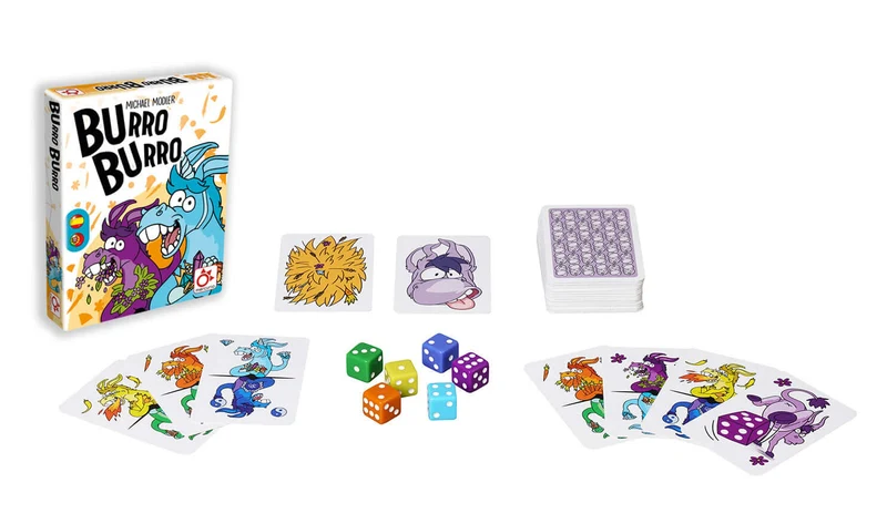 Burro Burro - Juego de mesa - Mercurio - 2-5 jugadores - 8+ años - 20 min