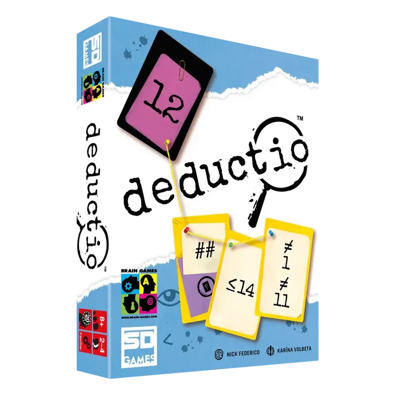 Deductio - Juego de mesa - SD GAMES - 2-4 jugadores - 8+ años - 20 min