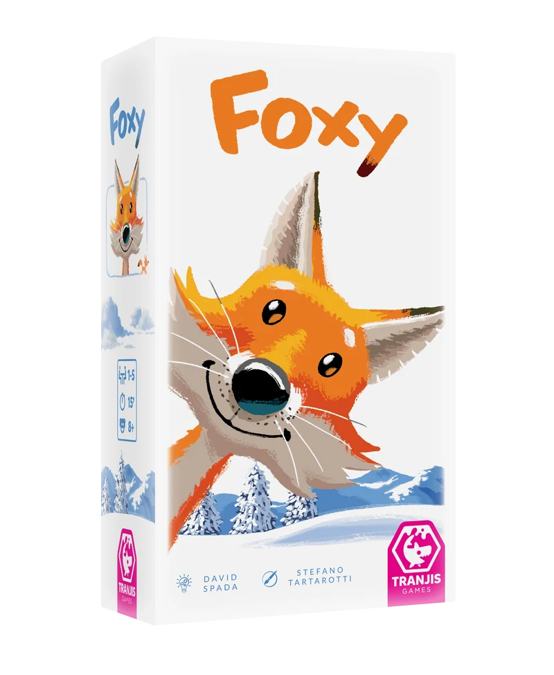 Foxy - Juego de mesa - Tranjis - 1-5 jugadores - 8+ años - 15 min