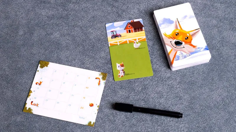 Foxy - Juego de mesa - Tranjis - 1-5 jugadores - 8+ años - 15 min