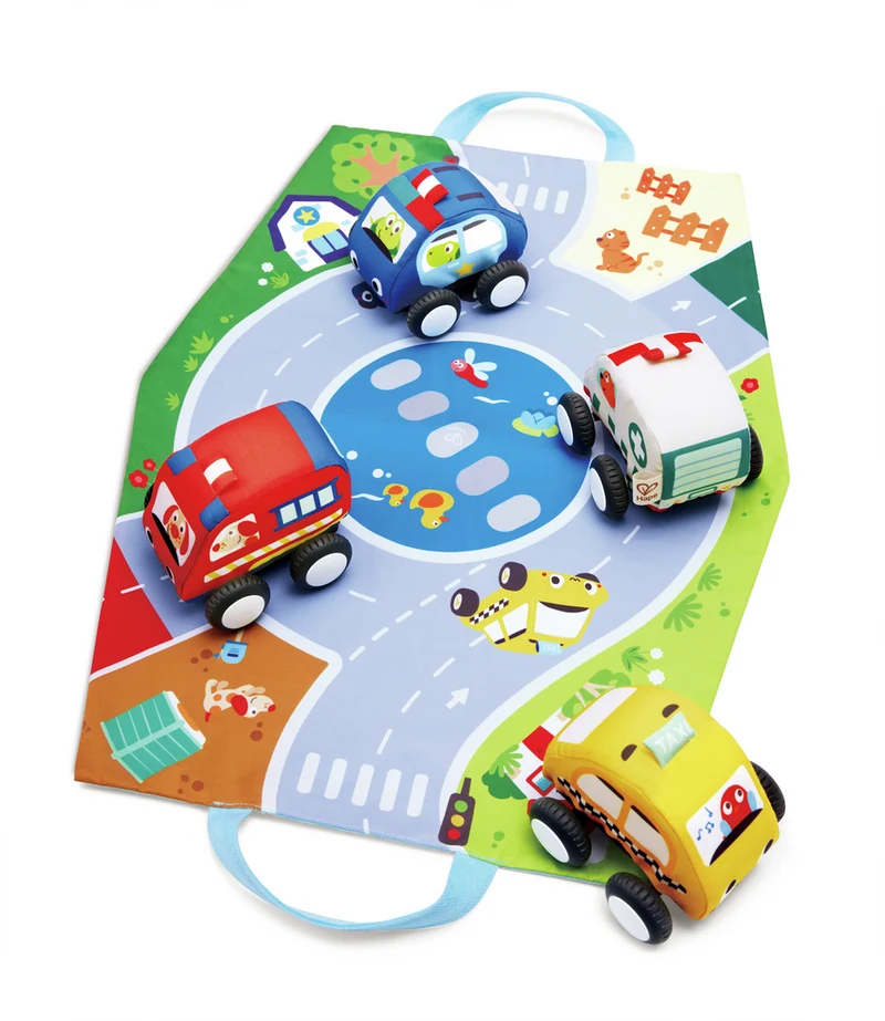 Set de Coches de Peluche · Hape
