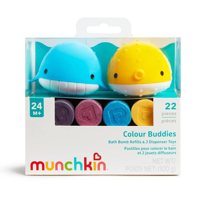 Bombas de Baño Color Buddies · Munchkin
