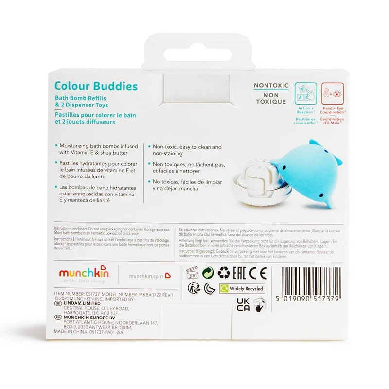 Bombas de Baño Color Buddies · Munchkin
