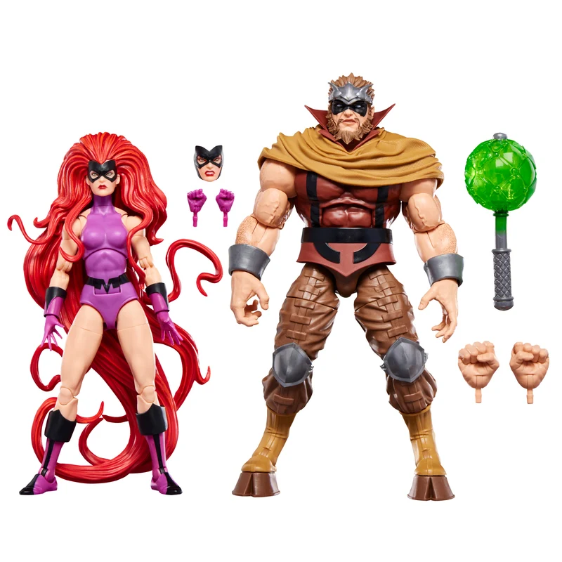 Marvel Legends Series: Inhumans - Medusa Y Gorgon 2 Pack