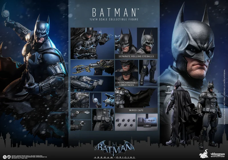 Hot Toys Video Game Masterpiece Series: Batman Arkham Origins - Batman Escala 1/6