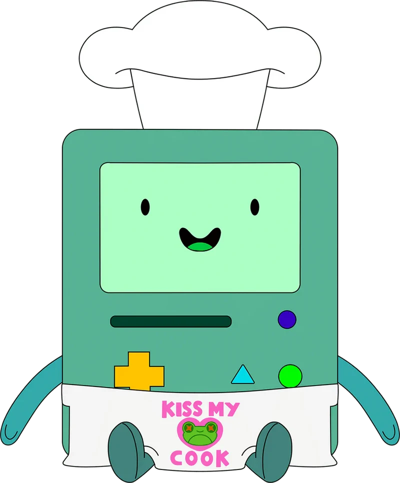 Youtooz Plush: Hora De Aventura - Kiss My Cook BMO Peluche 9 Pulgadas