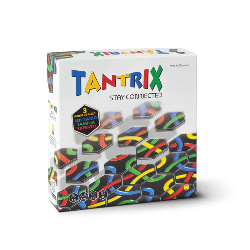 Tantrix Gamebox - Juego de mesa - Tantrix - 1-6 jugadores - 6+ años - 5-40 min