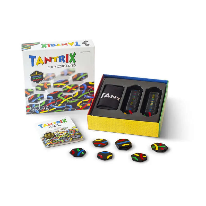 Tantrix Gamebox - Juego de mesa - Tantrix - 1-6 jugadores - 6+ años - 5-40 min