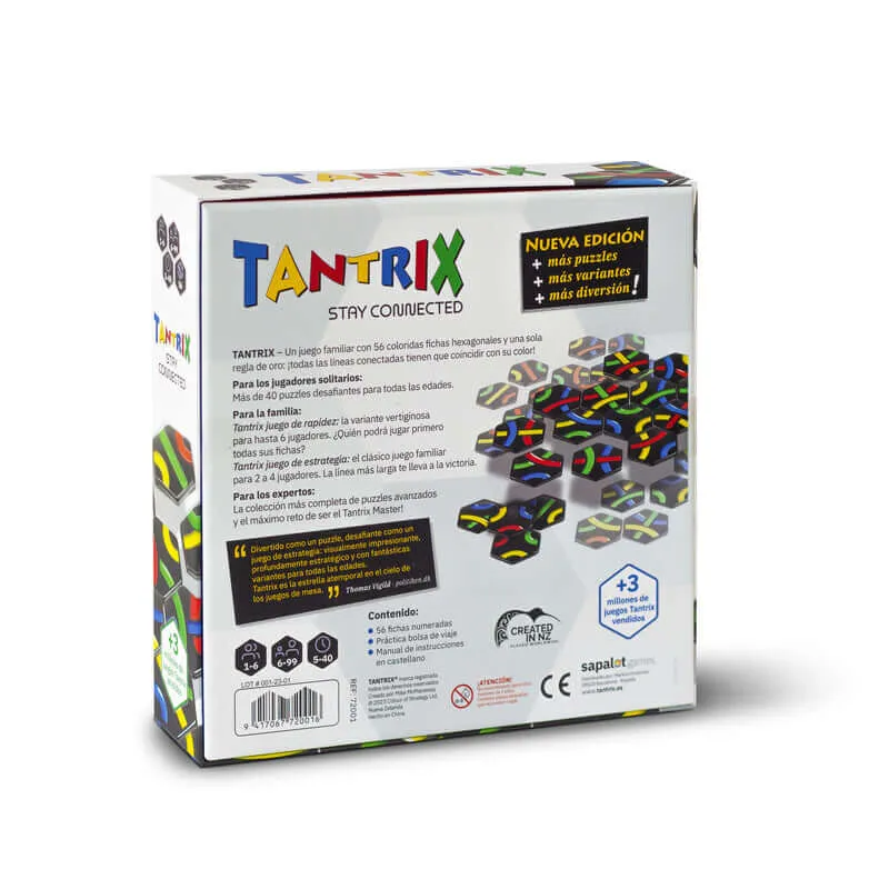 Tantrix Gamebox - Juego de mesa - Tantrix - 1-6 jugadores - 6+ años - 5-40 min