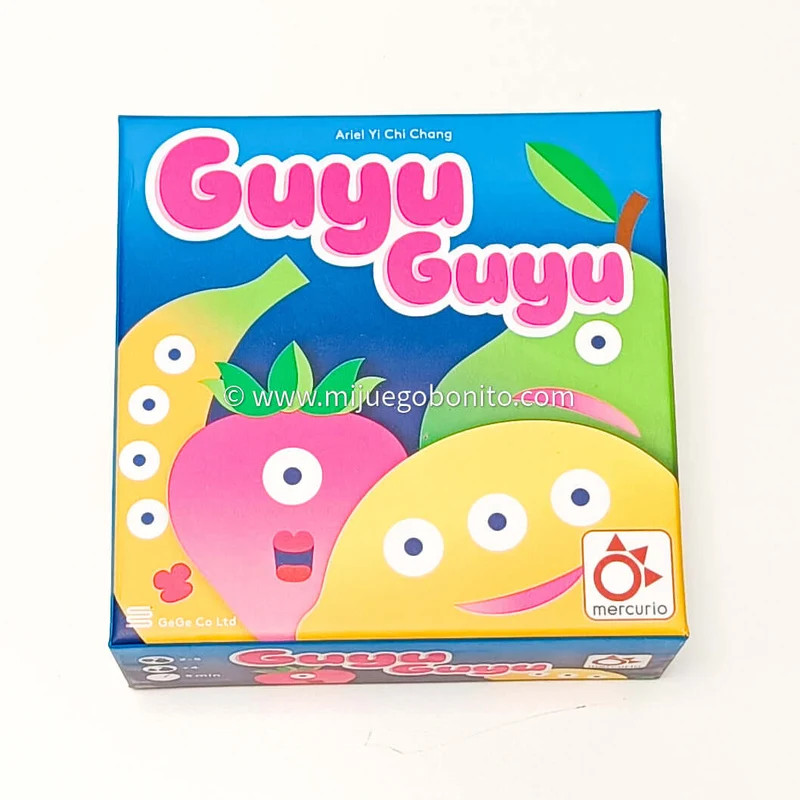 Guyu Guyu - Juego de mesa - Mercurio - 2-5 jugadores - 4+ años - 5 min