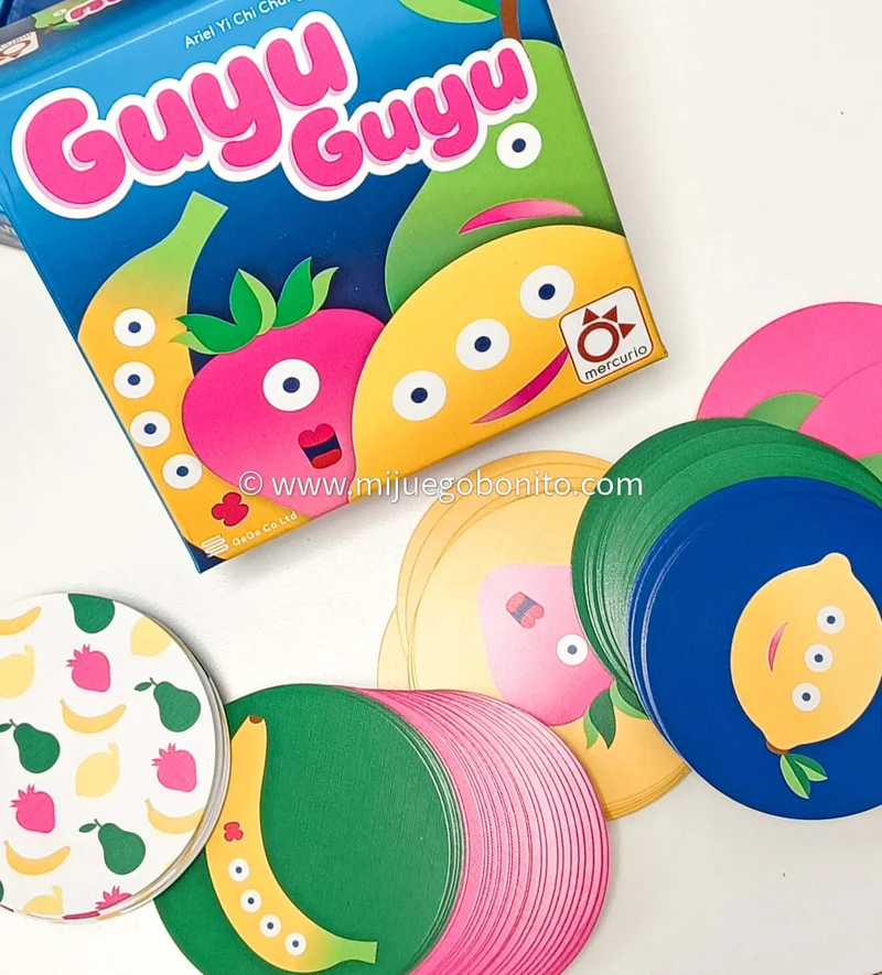 Guyu Guyu - Juego de mesa - Mercurio - 2-5 jugadores - 4+ años - 5 min