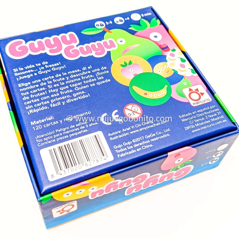 Guyu Guyu - Juego de mesa - Mercurio - 2-5 jugadores - 4+ años - 5 min