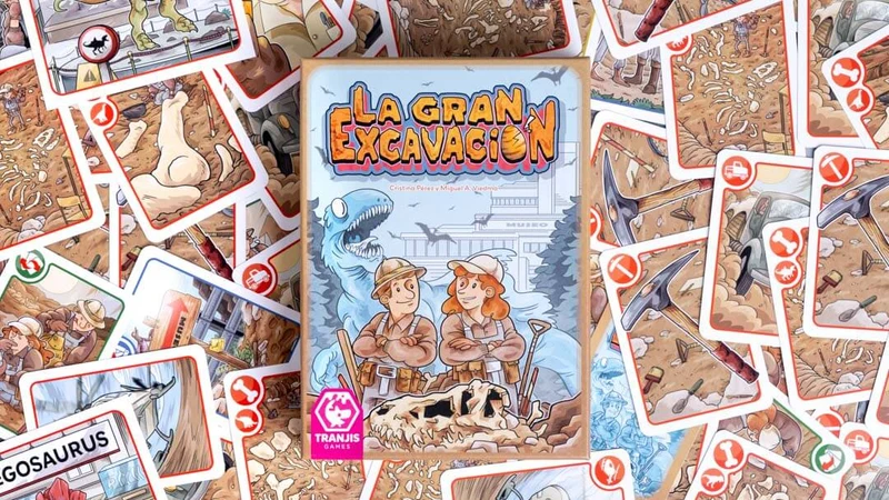 La gran Excacación - Juego de mesa - Tranjis - 2-5 jugadores - 8+ años - 20 min