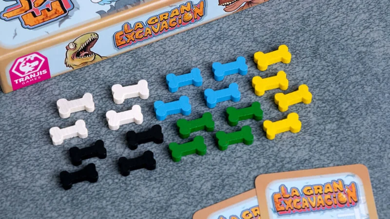 La gran Excacación - Juego de mesa - Tranjis - 2-5 jugadores - 8+ años - 20 min