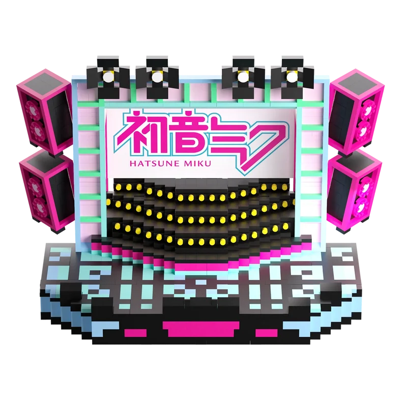 Youtooz Brickset: Hatsune Miku - Escenario de Miku