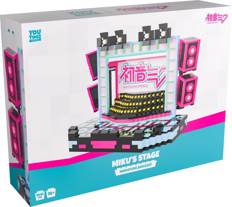 Youtooz Brickset: Hatsune Miku - Escenario de Miku
