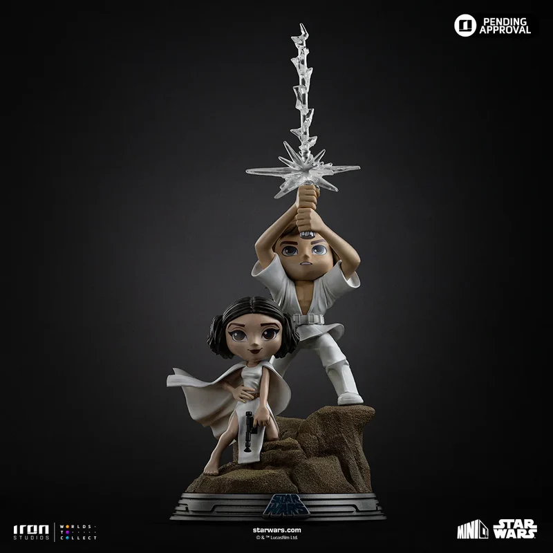 IRON Studios MiniCo: Star Wars - Luke y Leia