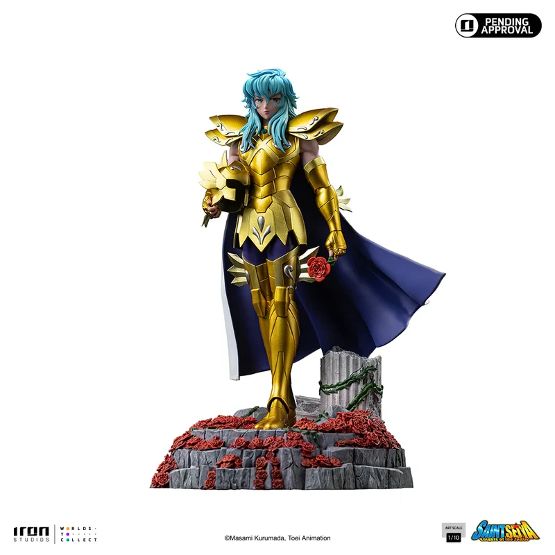 IRON Studios: Los Caballeros Del Zodiaco - Pisces Aphrodite Escala de Arte 1/10