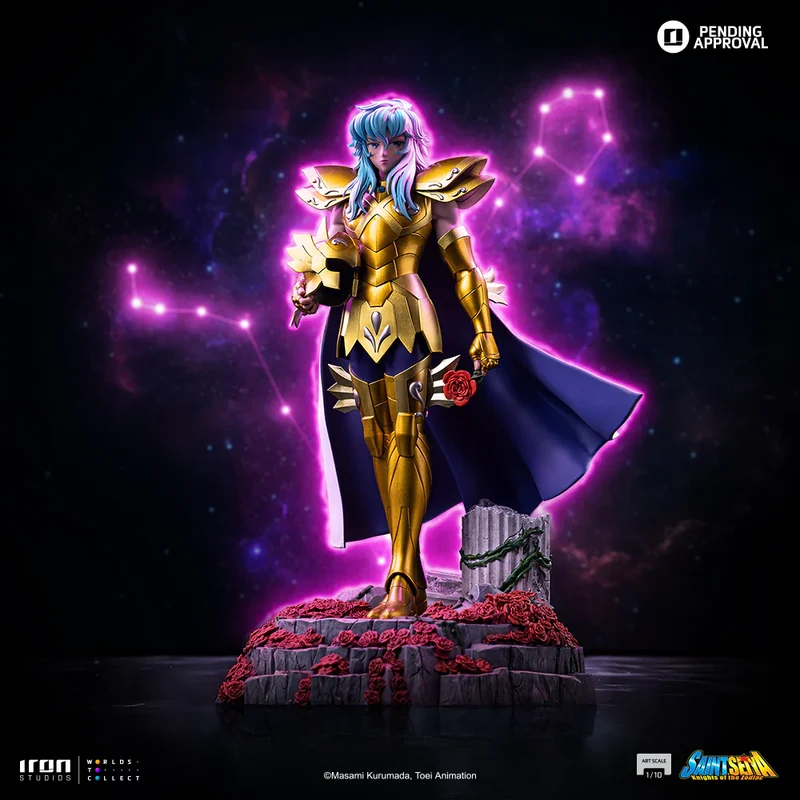 IRON Studios: Los Caballeros Del Zodiaco - Pisces Aphrodite Escala de Arte 1/10