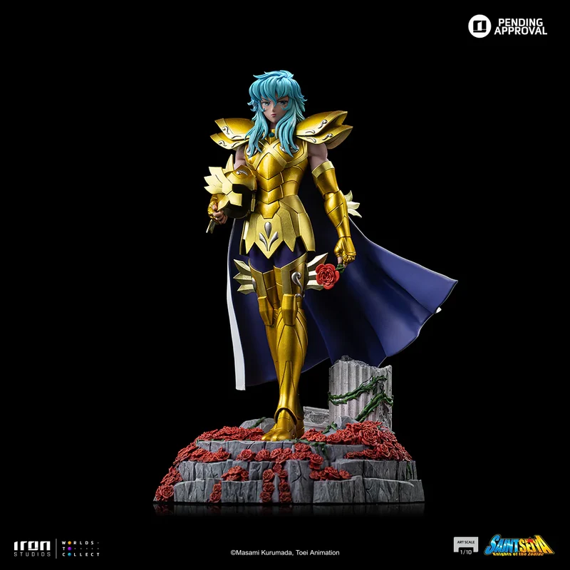 IRON Studios: Los Caballeros Del Zodiaco - Pisces Aphrodite Escala de Arte 1/10