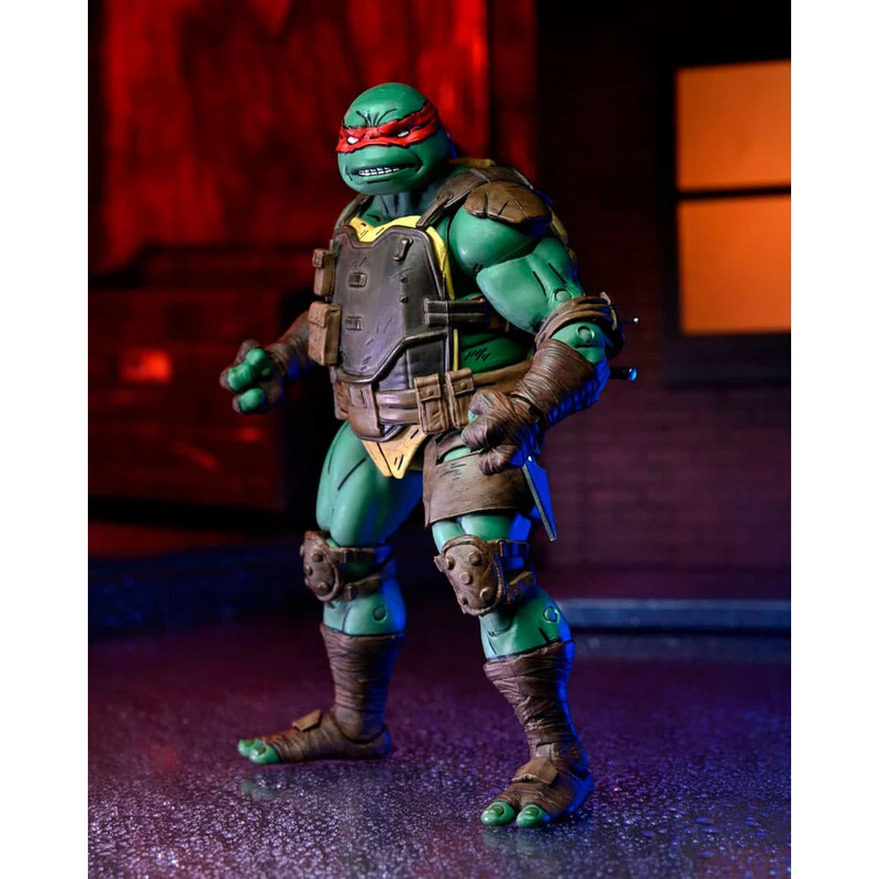 NECA Figura de Accion Ultimate: TMNT Tortugas Ninja The Last Ronin - Rafael 7 Pulgadas