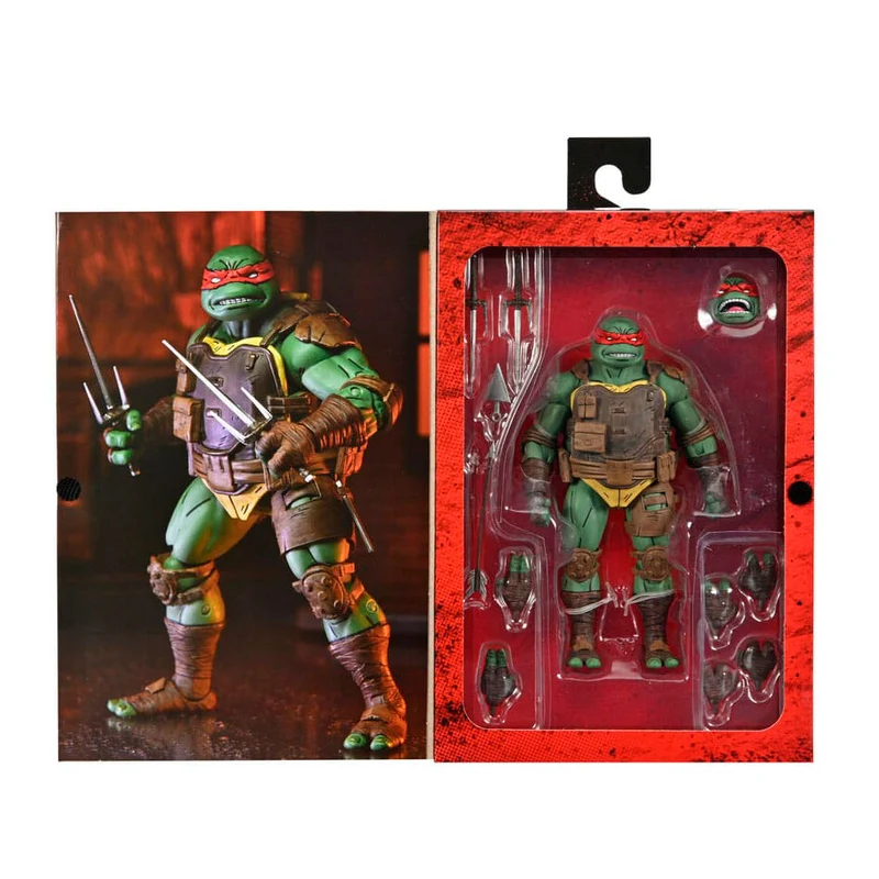 NECA Figura de Accion Ultimate: TMNT Tortugas Ninja The Last Ronin - Rafael 7 Pulgadas