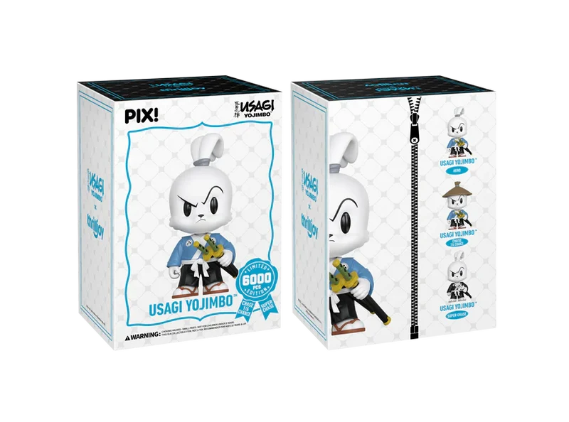 Thrilljoy PIX: Usagi Yojimbo - Usagi con espadas