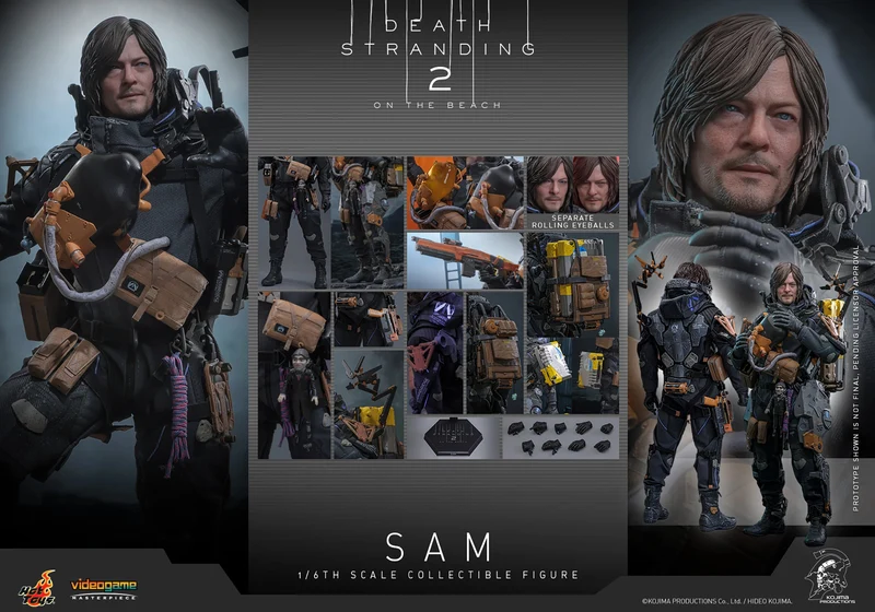 Hot Toys Video Game Masterpiece Series: Death Stranding 2 On the Beach - Sam Escala 1/6