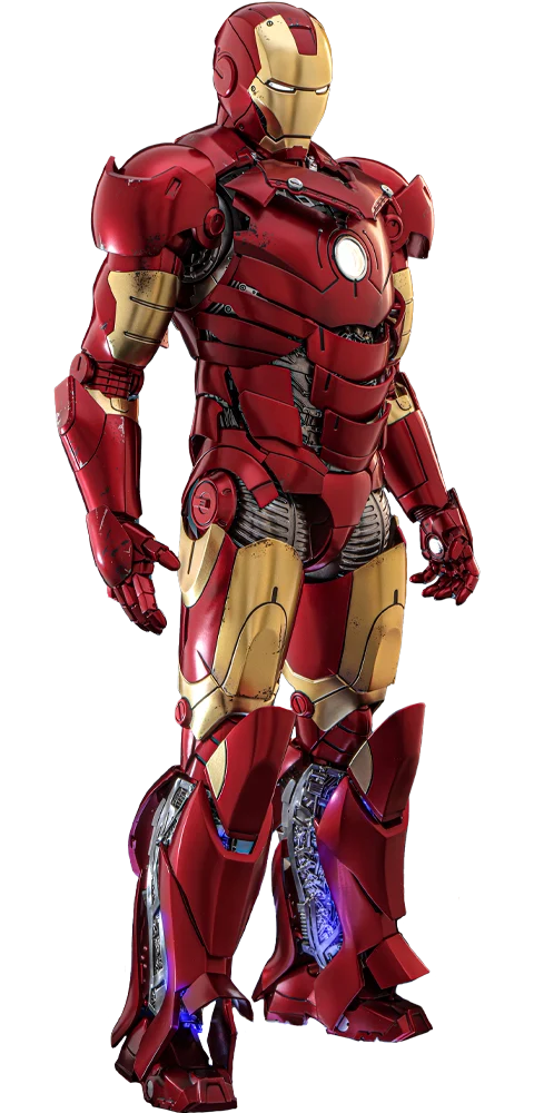 Hot Toys Movie Masterpiece Series Diecast: Marvel Iron Man - Iron Man Mark III Escala 1/6