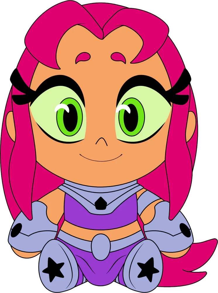 Youtooz Plush: DC Teen Titans Go - Starfire Peluche 9 Pulgadas