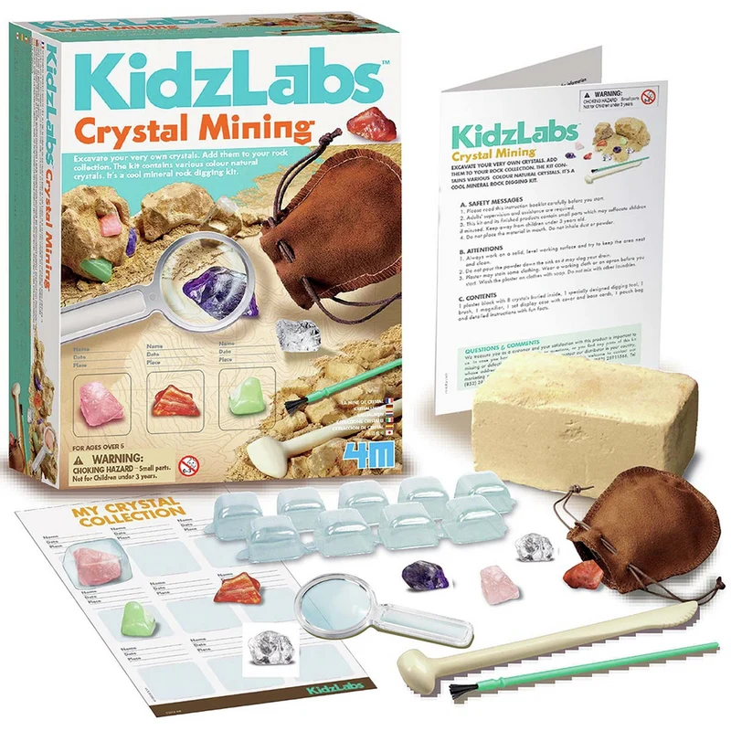 Kidz Labs Minería Cristalina · 4M