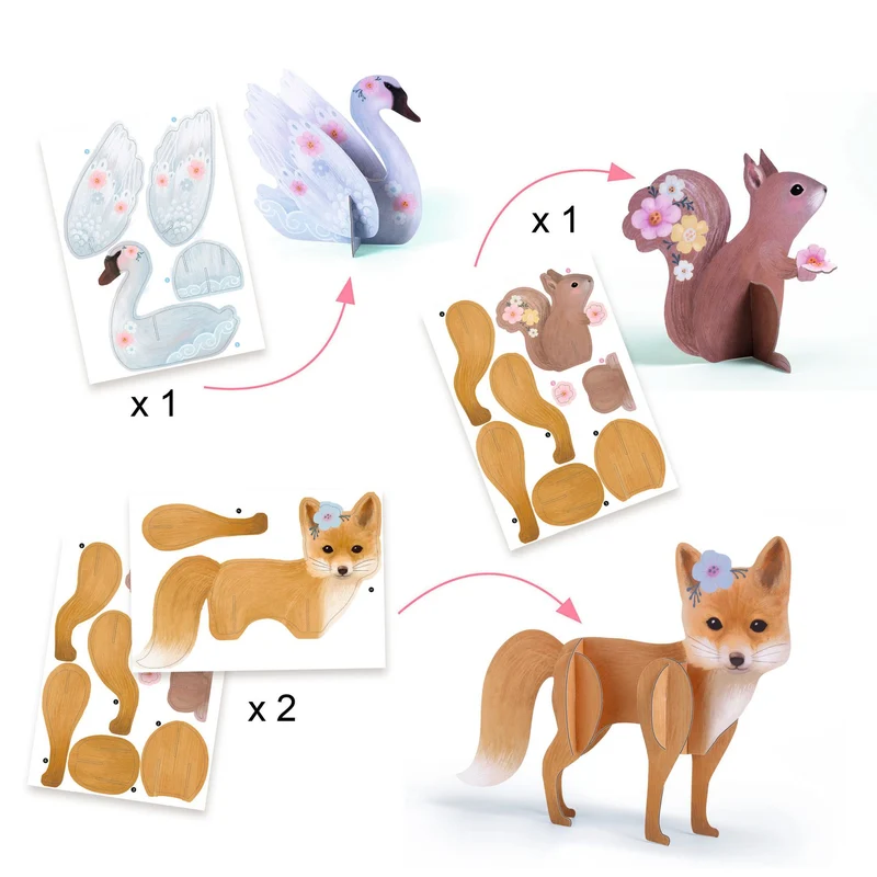 Cofre multiactividad Fluffy box · DJECO