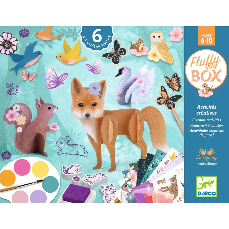 Cofre multiactividad Fluffy box · DJECO