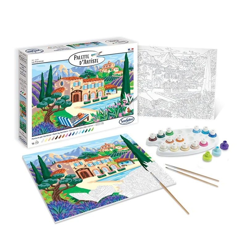 Paleta de artistas - La Provence · Sentosphere